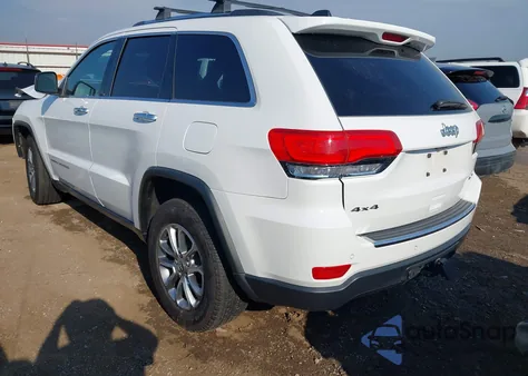 2015 Jeep Grand Cherokee Limited from USA, damaged, VIN 1C4RJFBG2FC653552